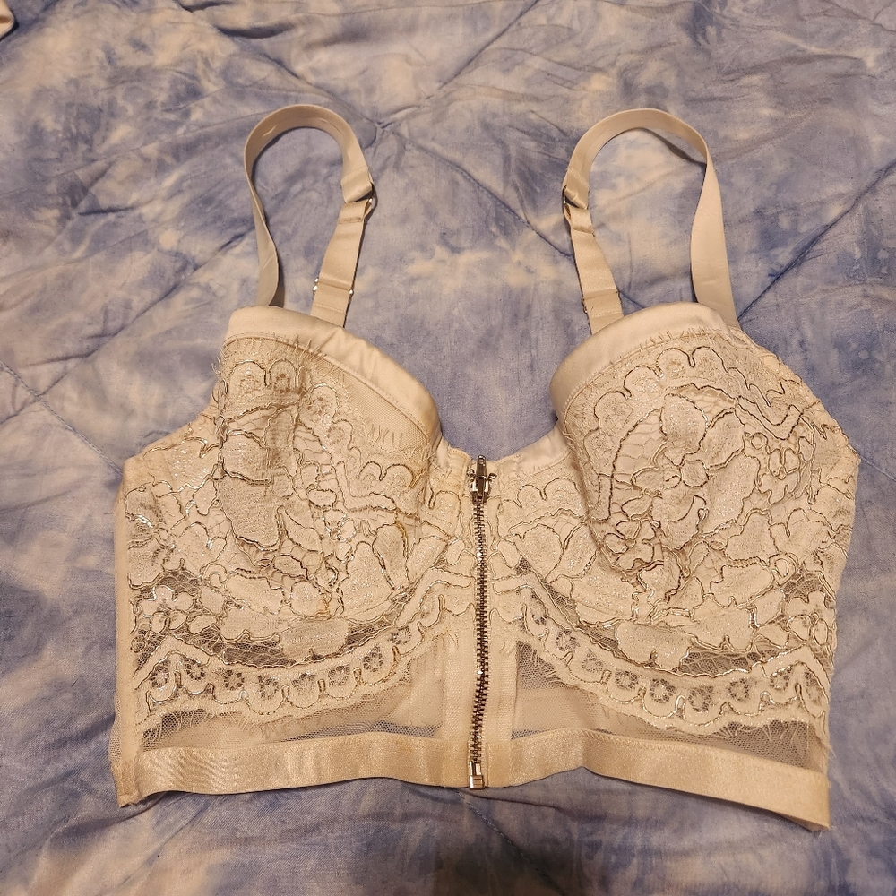 Victoria's Secret Off White Lingerie 34C